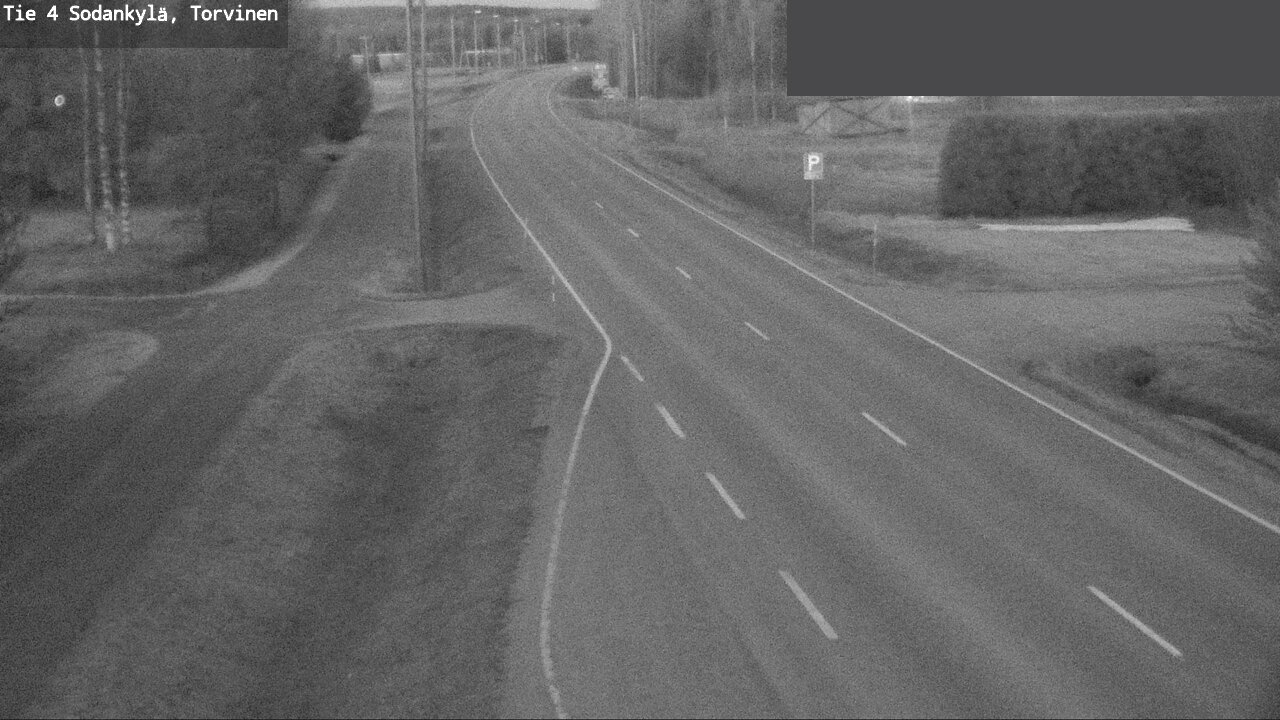 Weather Camera Image Road 4 Sodankylä, Torvinen, Sodankylä, Lappi