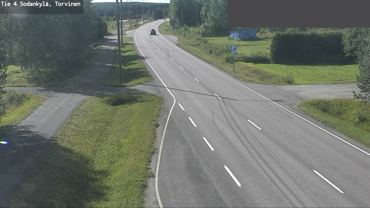 Weather Camera Image Road 4 Sodankylä, Torvinen, Sodankylä, Lappi
