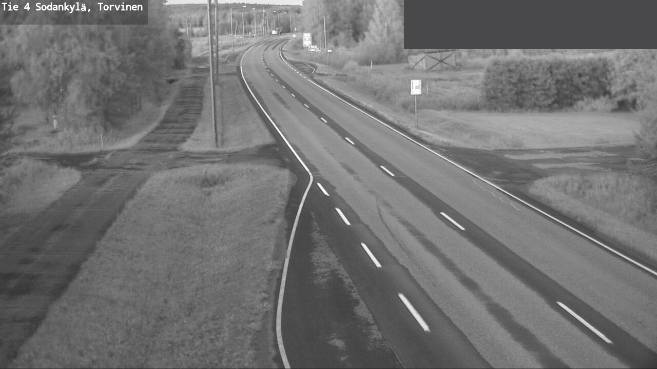 Weather Camera Image Road 4 Sodankylä, Torvinen, Sodankylä, Lappi