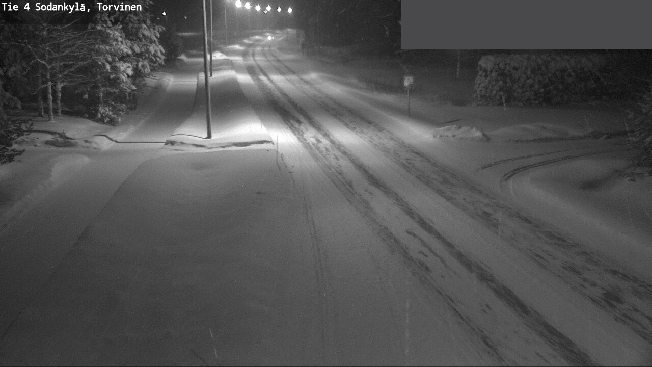 Weather Camera Image Road 4 Sodankylä, Torvinen, Sodankylä, Lappi