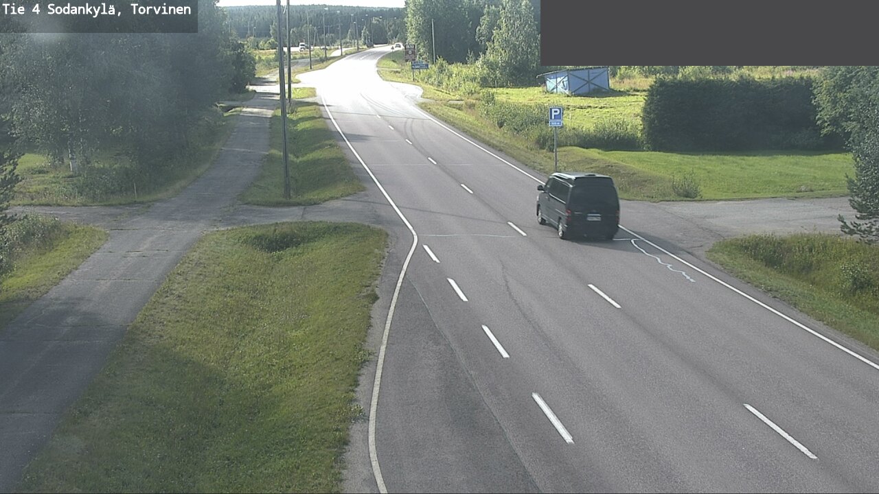 Weather Camera Image Road 4 Sodankylä, Torvinen, Sodankylä, Lappi