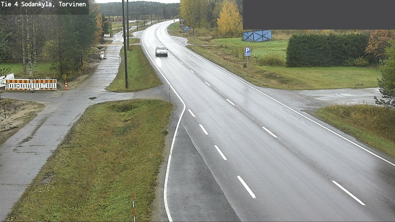 Weather Camera Image Road 4 Sodankylä, Torvinen, Sodankylä, Lappi