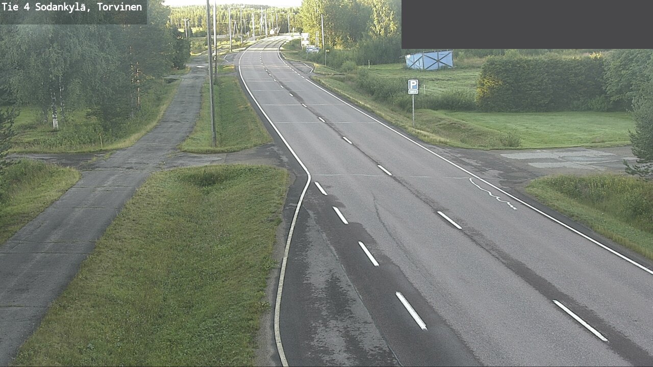 Weather Camera Image Road 4 Sodankylä, Torvinen, Sodankylä, Lappi