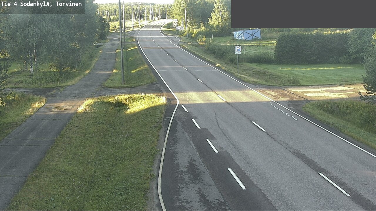 Weather Camera Image Road 4 Sodankylä, Torvinen, Sodankylä, Lappi