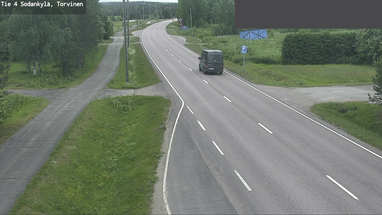 Weather Camera Image Väg 4 Sodankylä, Torvinen, Sodankylä, Lappi