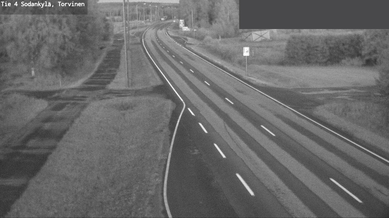 Weather Camera Image Road 4 Sodankylä, Torvinen, Sodankylä, Lappi