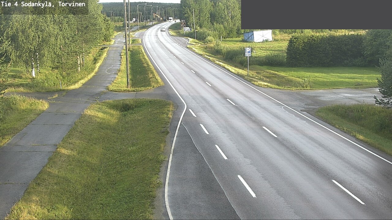 Weather Camera Image Road 4 Sodankylä, Torvinen, Sodankylä, Lappi