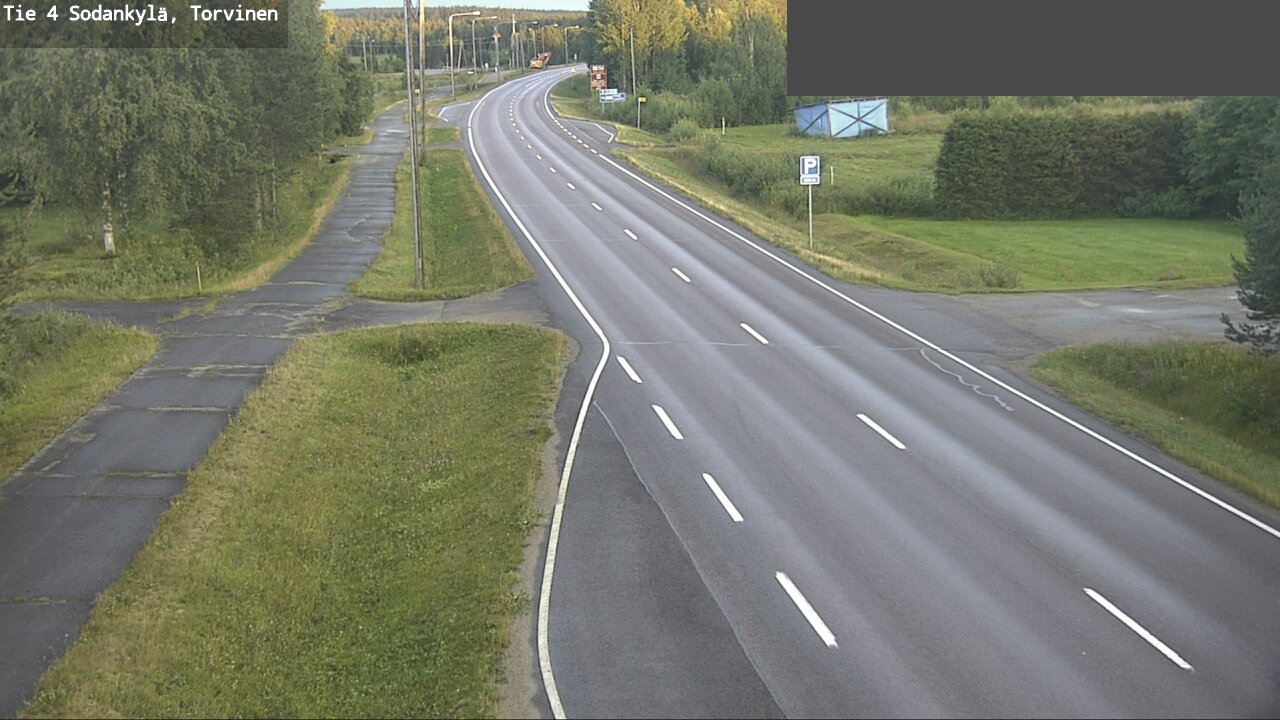 Weather Camera Image Road 4 Sodankylä, Torvinen, Sodankylä, Lappi