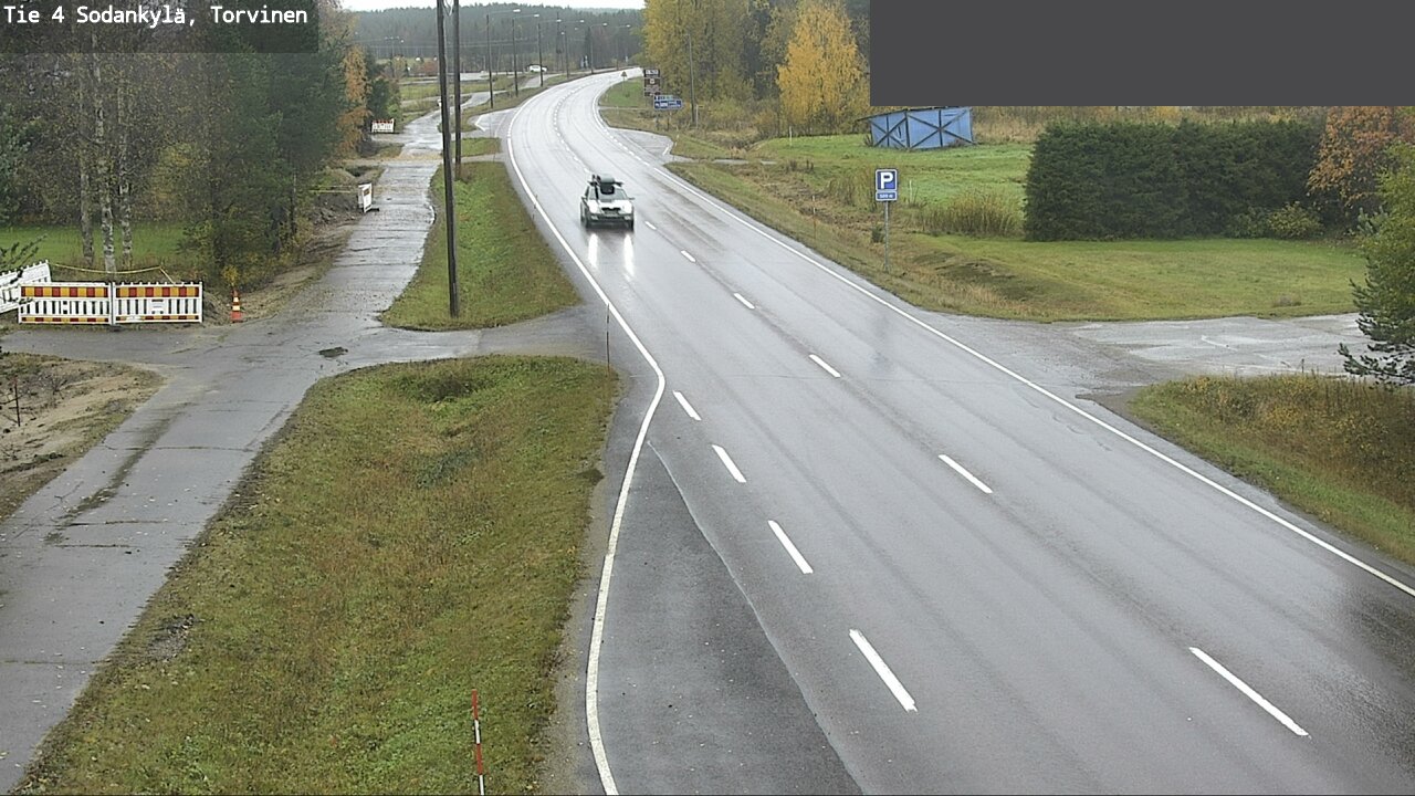 Weather Camera Image Road 4 Sodankylä, Torvinen, Sodankylä, Lappi