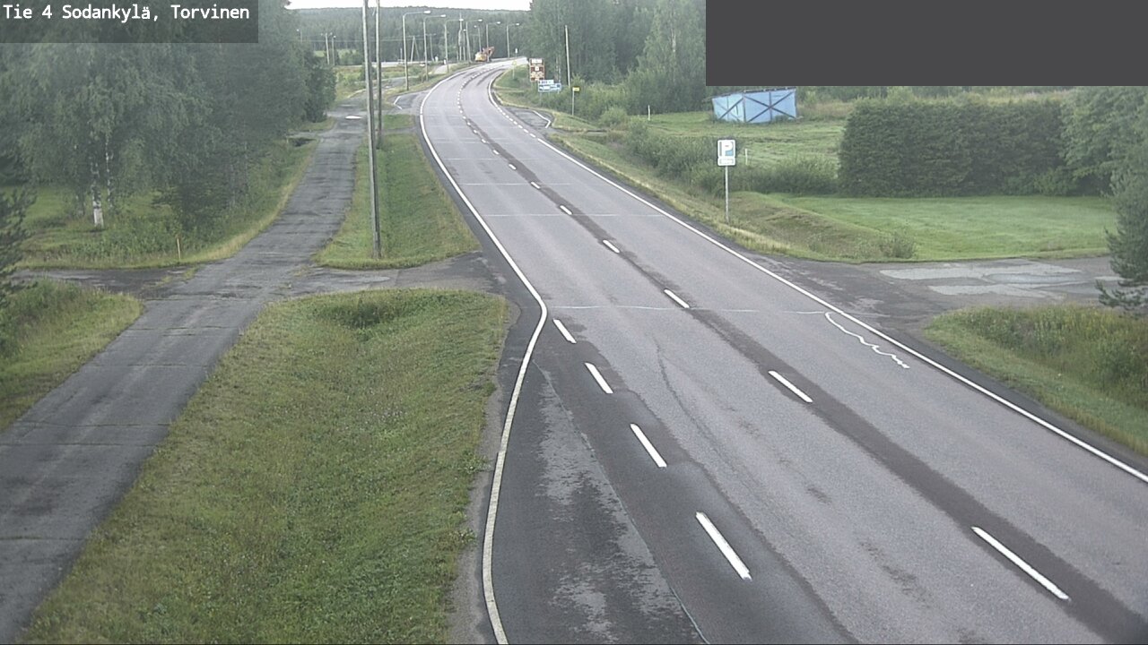 Weather Camera Image Road 4 Sodankylä, Torvinen, Sodankylä, Lappi