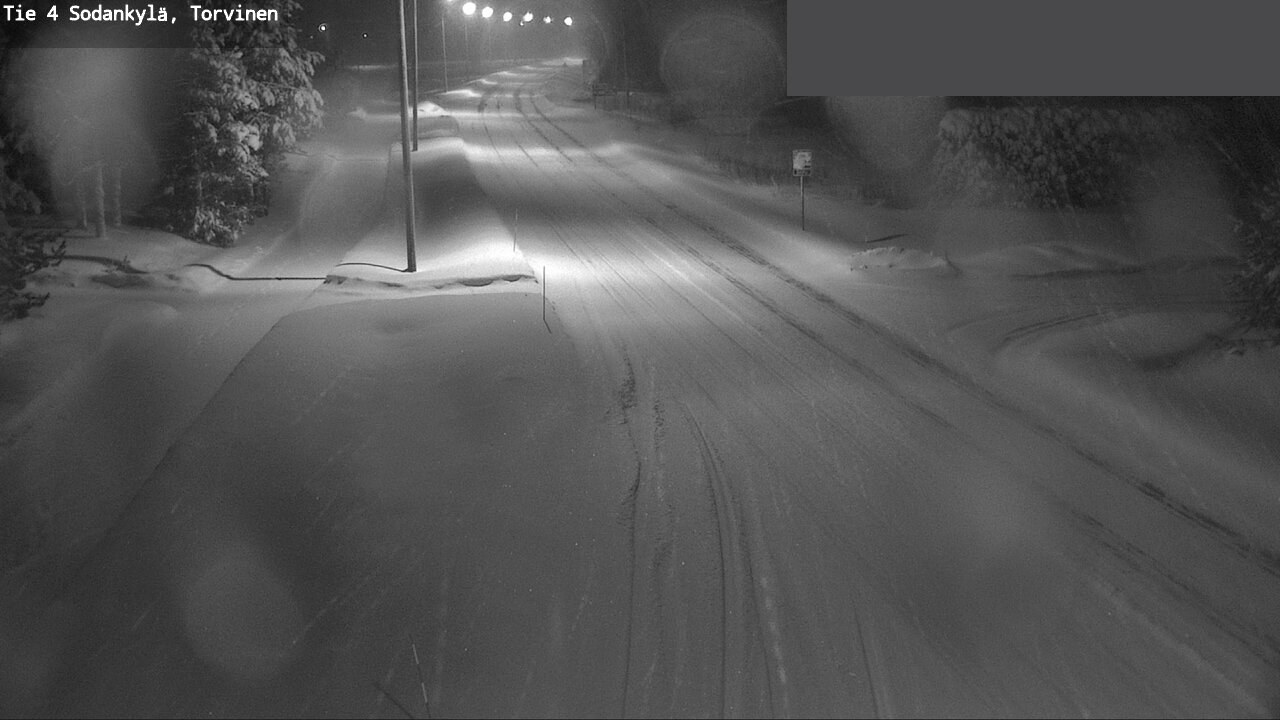 Weather Camera Image Road 4 Sodankylä, Torvinen, Sodankylä, Lappi