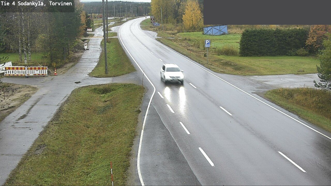 Weather Camera Image Road 4 Sodankylä, Torvinen, Sodankylä, Lappi