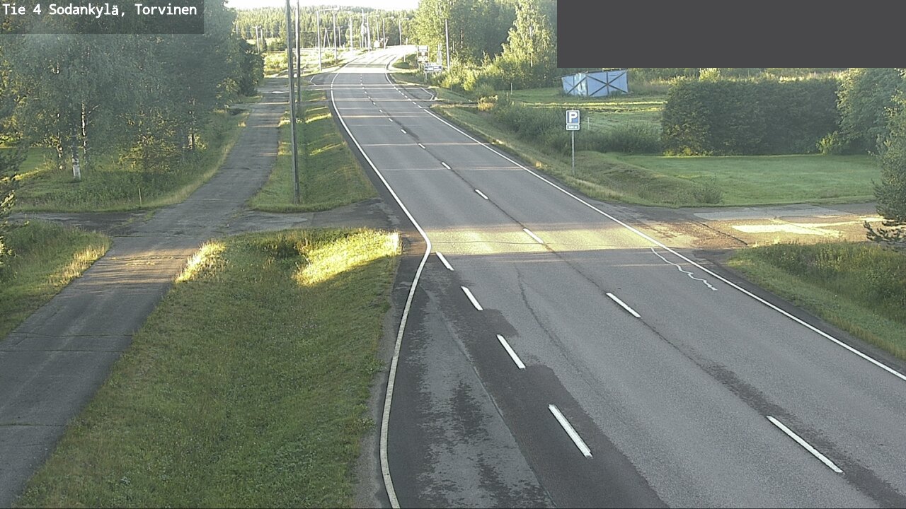 Weather Camera Image Road 4 Sodankylä, Torvinen, Sodankylä, Lappi