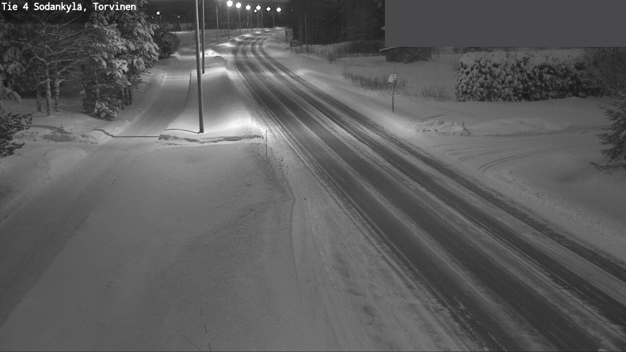 Weather Camera Image Road 4 Sodankylä, Torvinen, Sodankylä, Lappi