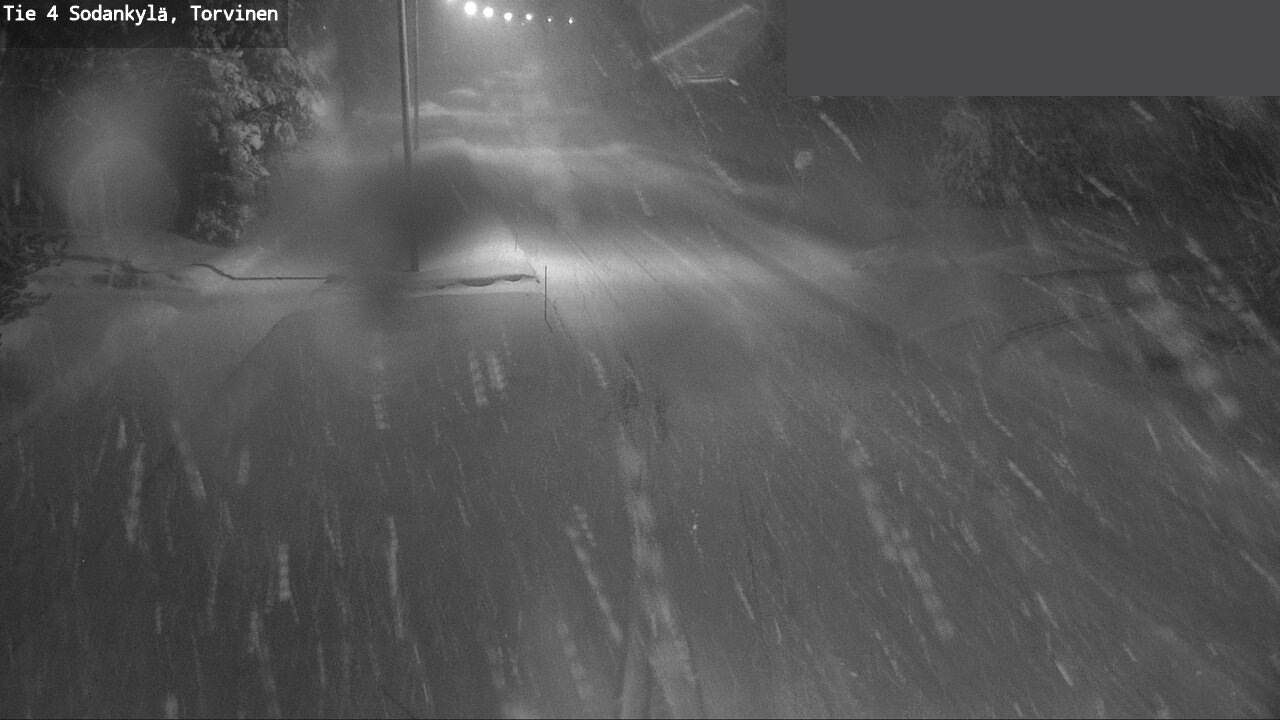 Weather Camera Image Road 4 Sodankylä, Torvinen, Sodankylä, Lappi
