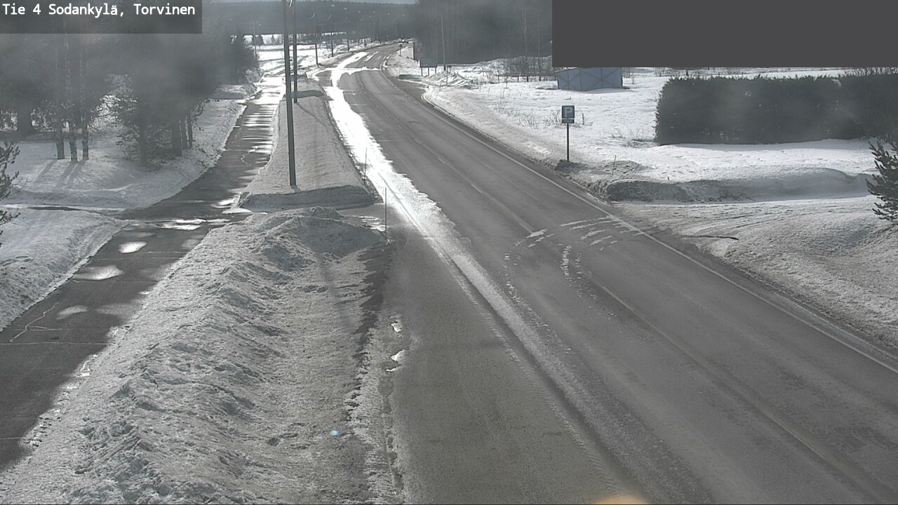 Weather Camera Image Väg 4 Sodankylä, Torvinen, Sodankylä, Lappi