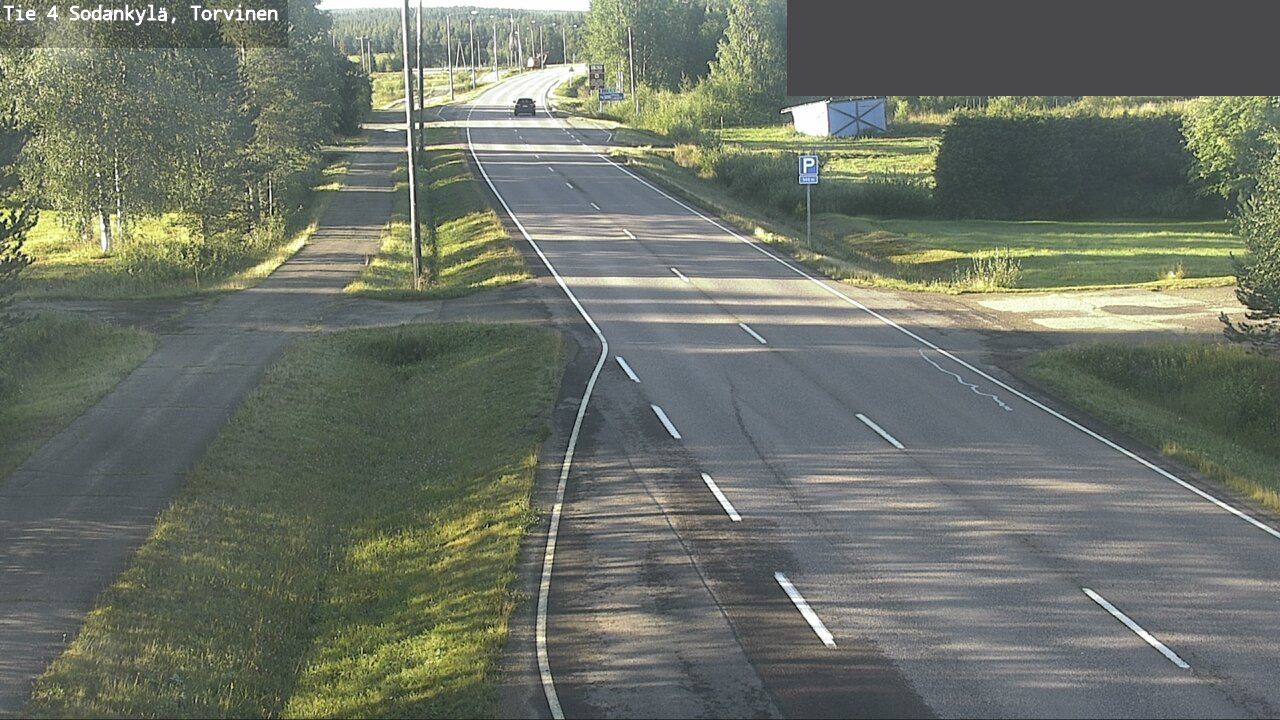 Weather Camera Image Road 4 Sodankylä, Torvinen, Sodankylä, Lappi