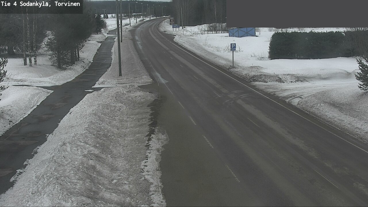 Weather Camera Image Väg 4 Sodankylä, Torvinen, Sodankylä, Lappi