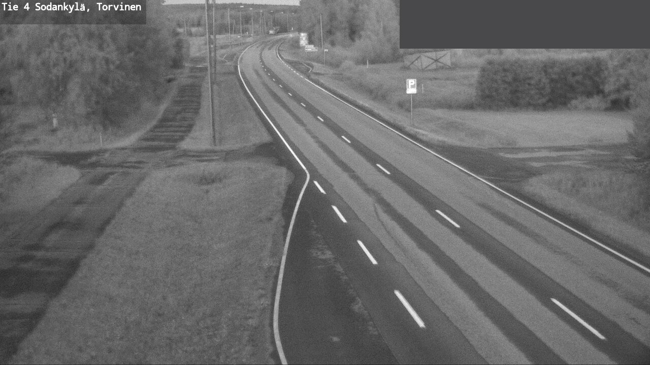Weather Camera Image Road 4 Sodankylä, Torvinen, Sodankylä, Lappi