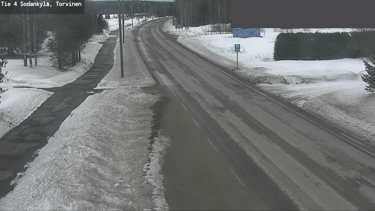 Weather Camera Image Väg 4 Sodankylä, Torvinen, Sodankylä, Lappi