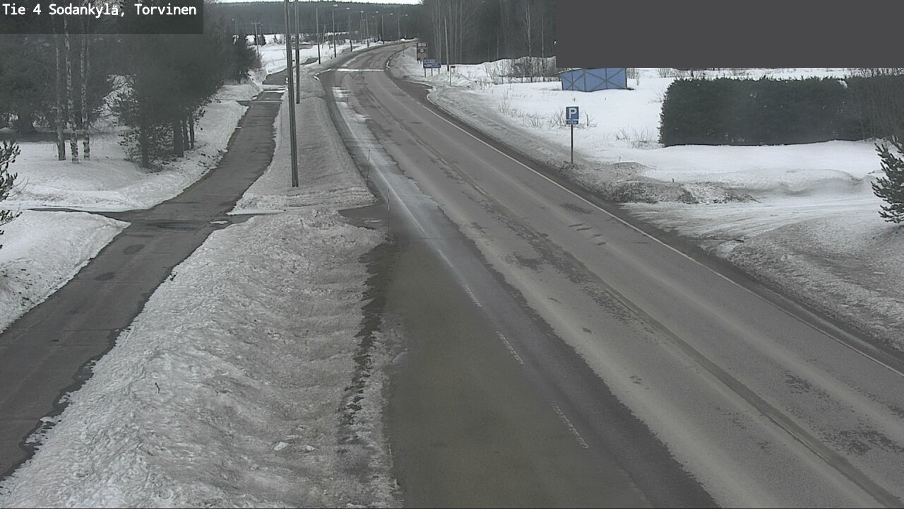 Weather Camera Image Väg 4 Sodankylä, Torvinen, Sodankylä, Lappi