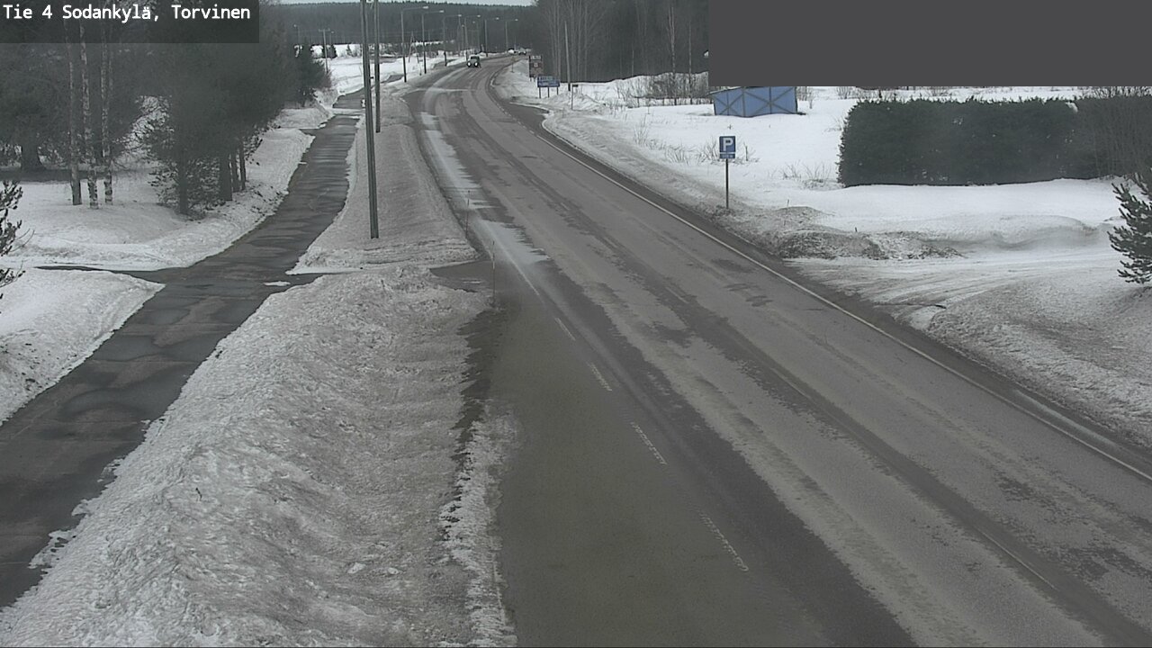Weather Camera Image Väg 4 Sodankylä, Torvinen, Sodankylä, Lappi