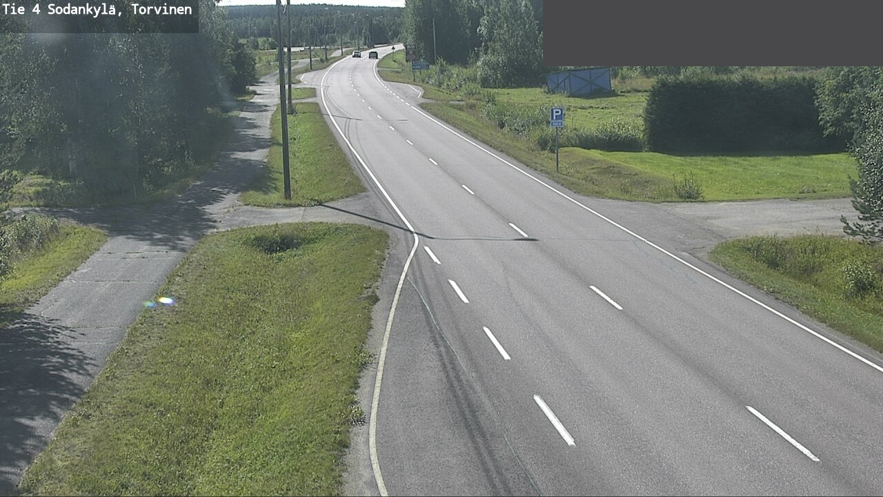 Weather Camera Image Road 4 Sodankylä, Torvinen, Sodankylä, Lappi