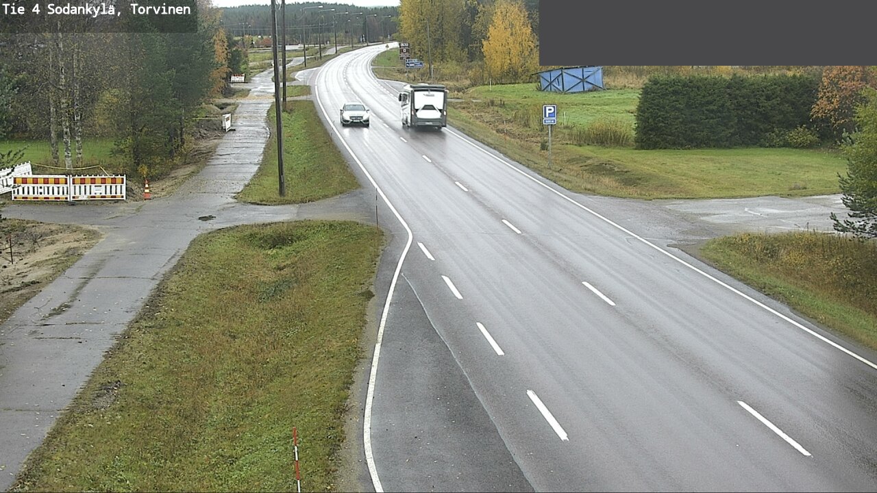 Weather Camera Image Road 4 Sodankylä, Torvinen, Sodankylä, Lappi