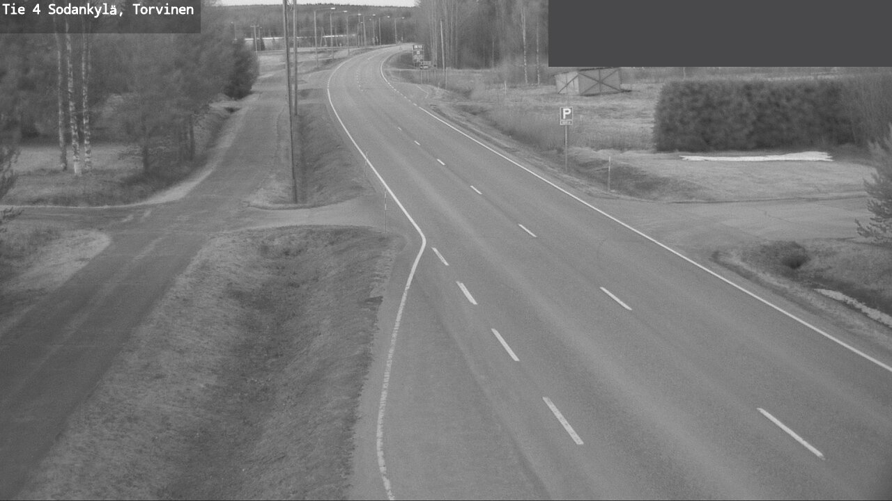 Weather Camera Image Road 4 Sodankylä, Torvinen, Sodankylä, Lappi