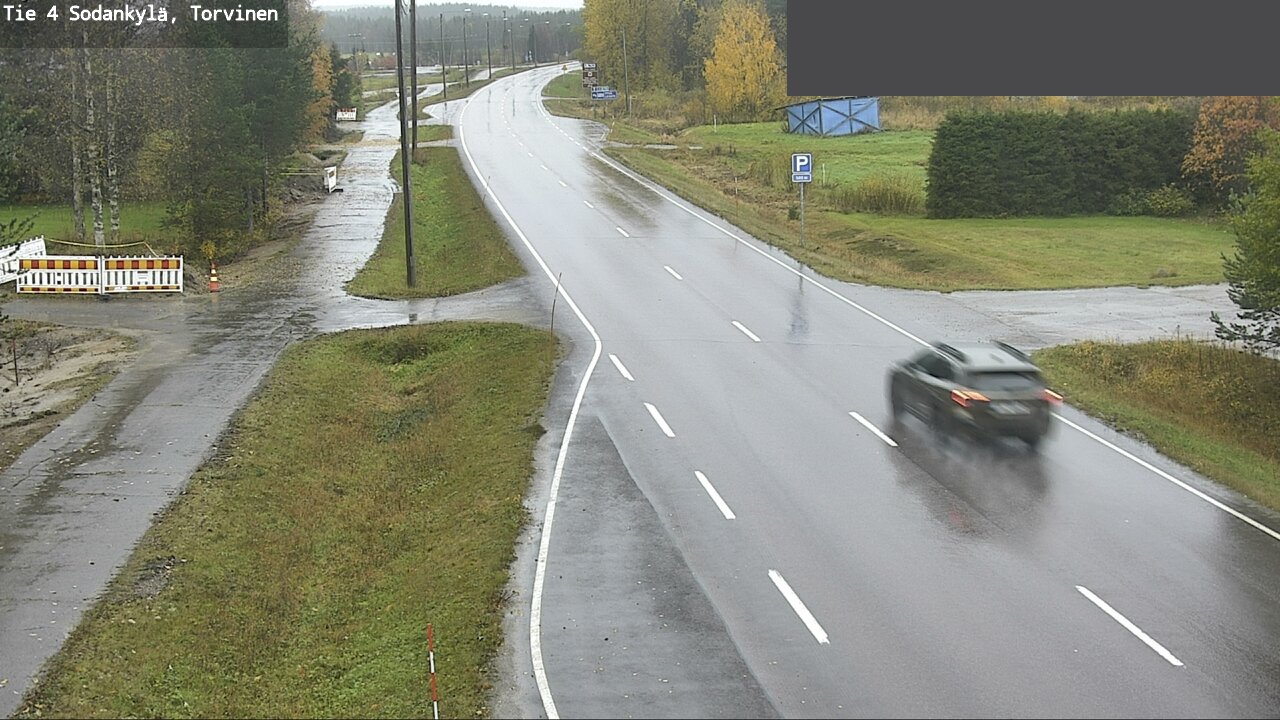 Weather Camera Image Road 4 Sodankylä, Torvinen, Sodankylä, Lappi