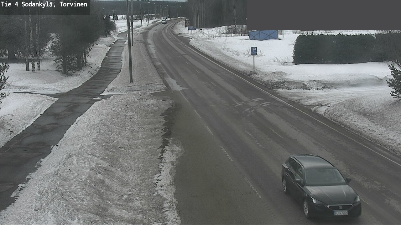 Weather Camera Image Väg 4 Sodankylä, Torvinen, Sodankylä, Lappi