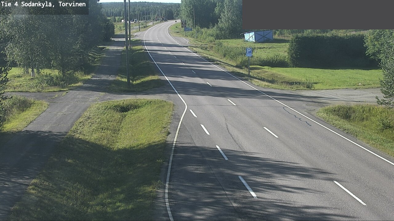 Weather Camera Image Road 4 Sodankylä, Torvinen, Sodankylä, Lappi