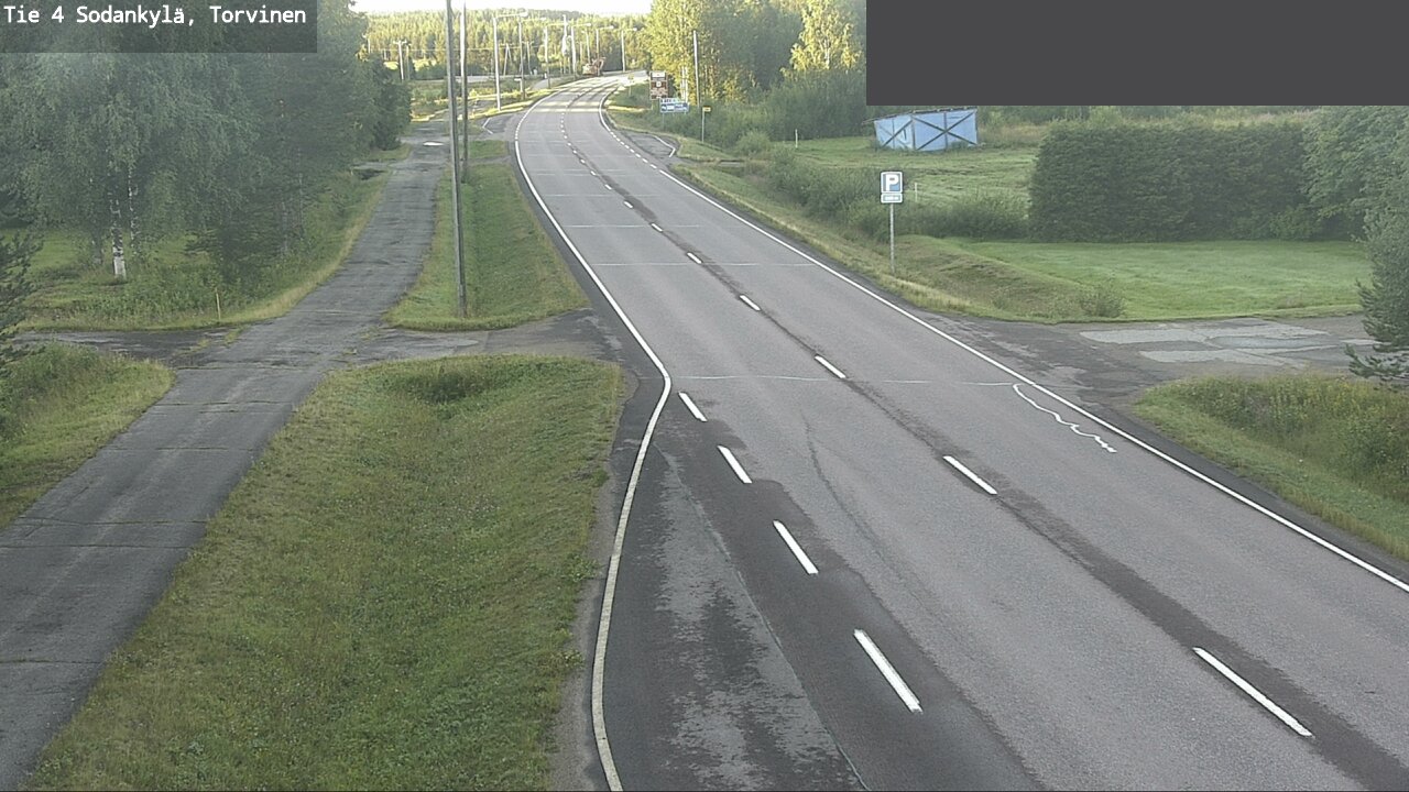 Weather Camera Image Road 4 Sodankylä, Torvinen, Sodankylä, Lappi