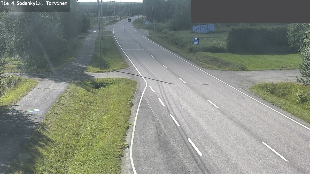 Weather Camera Image Road 4 Sodankylä, Torvinen, Sodankylä, Lappi