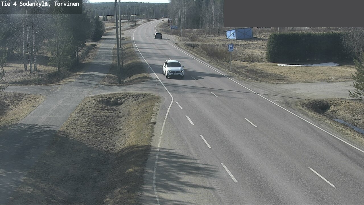 Weather Camera Image Road 4 Sodankylä, Torvinen, Sodankylä, Lappi