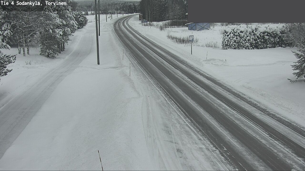 Weather Camera Image Road 4 Sodankylä, Torvinen, Sodankylä, Lappi