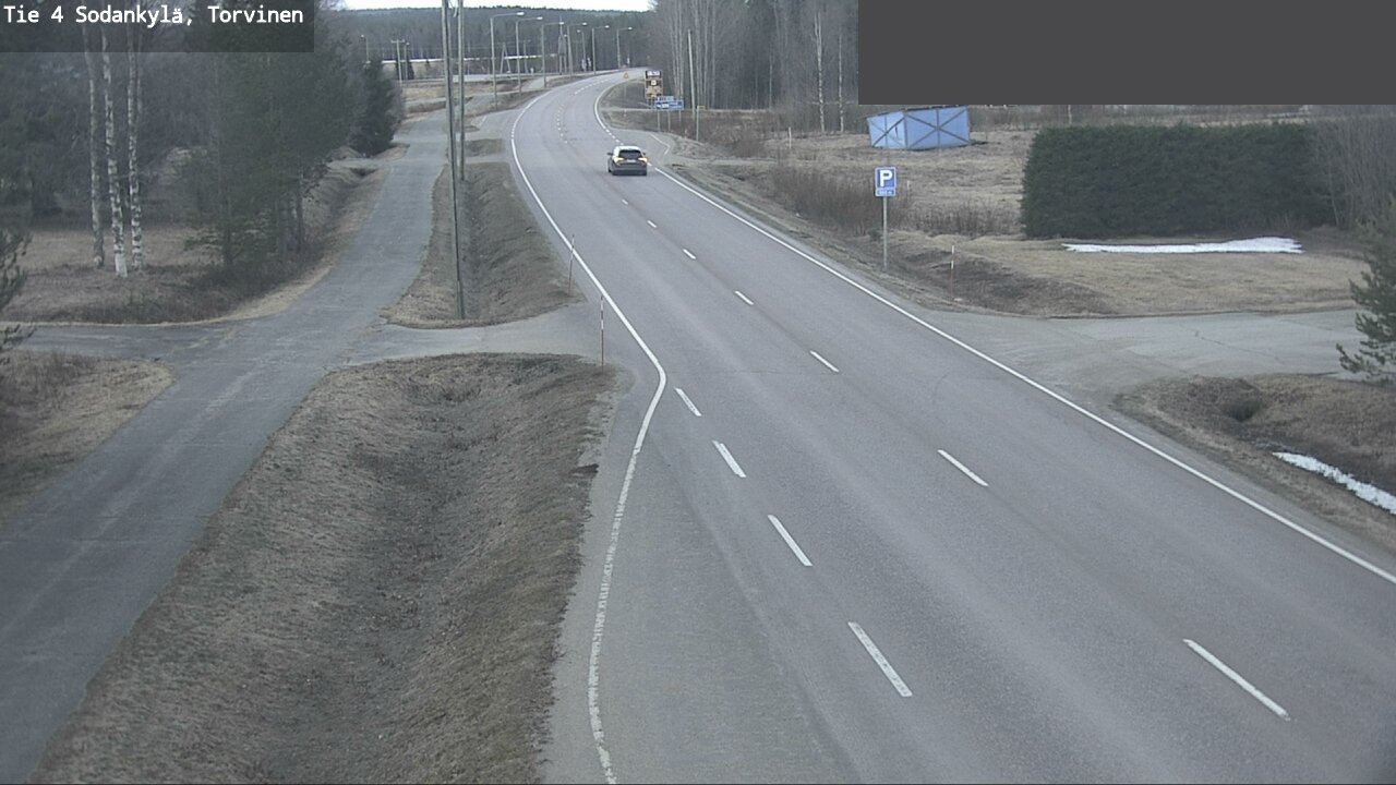 Weather Camera Image Road 4 Sodankylä, Torvinen, Sodankylä, Lappi