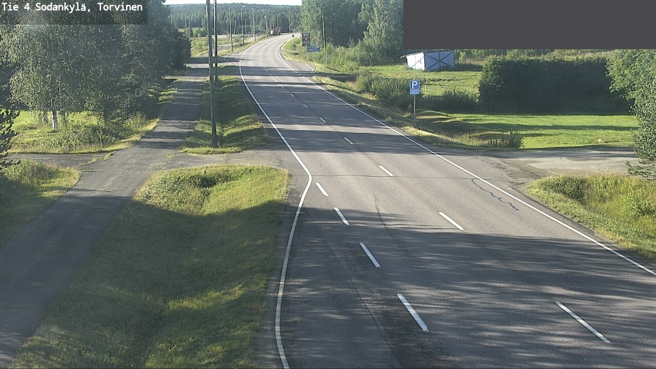 Weather Camera Image Road 4 Sodankylä, Torvinen, Sodankylä, Lappi