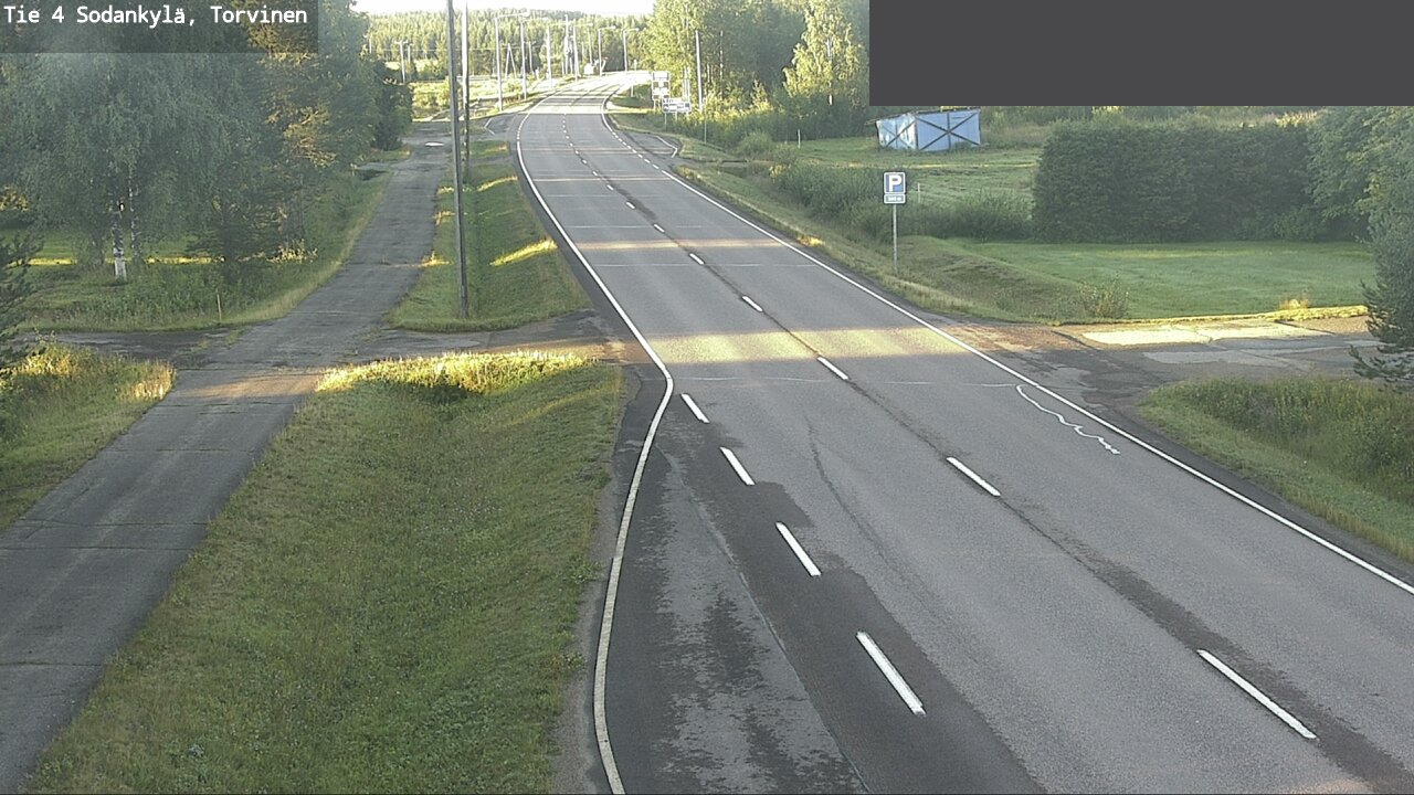Weather Camera Image Road 4 Sodankylä, Torvinen, Sodankylä, Lappi