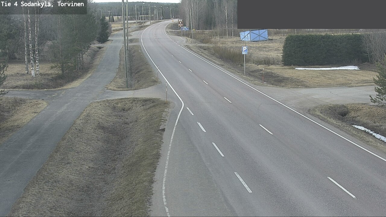 Weather Camera Image Road 4 Sodankylä, Torvinen, Sodankylä, Lappi