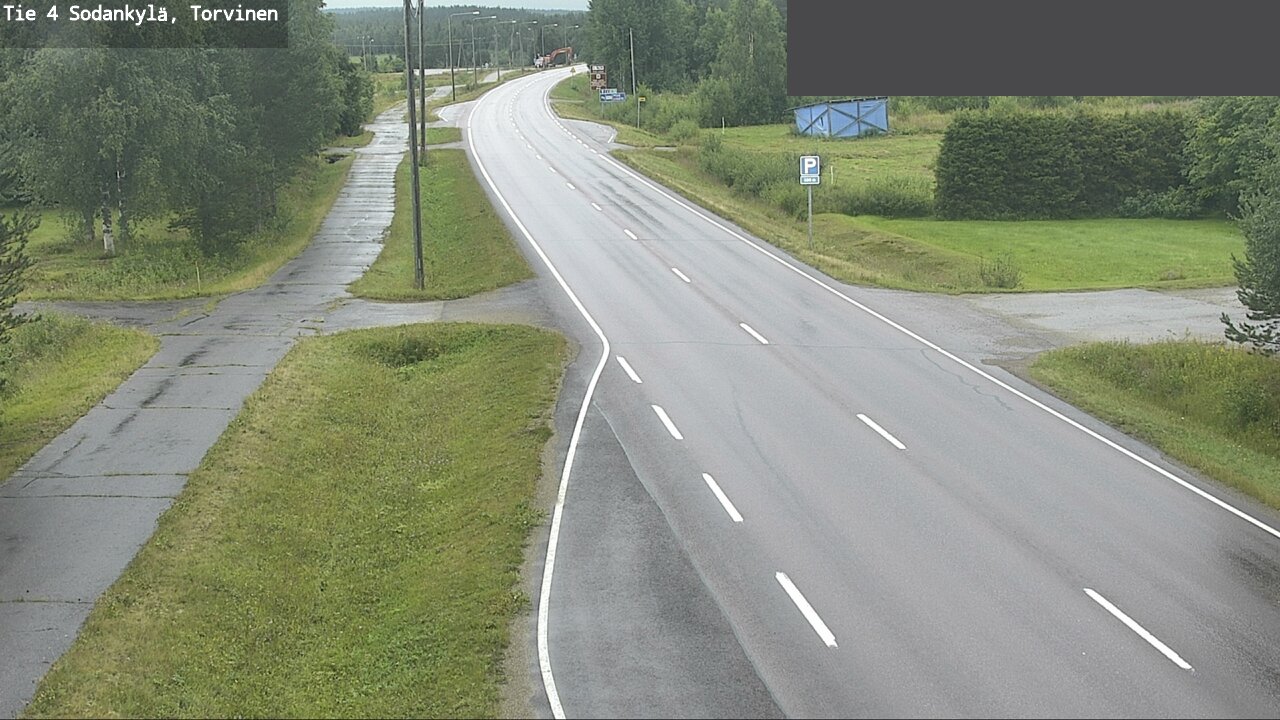 Weather Camera Image Road 4 Sodankylä, Torvinen, Sodankylä, Lappi
