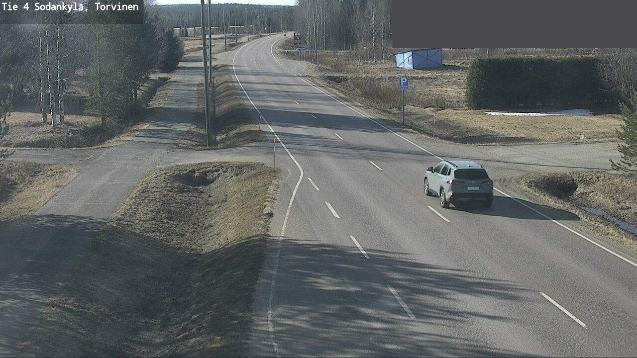 Weather Camera Image Road 4 Sodankylä, Torvinen, Sodankylä, Lappi