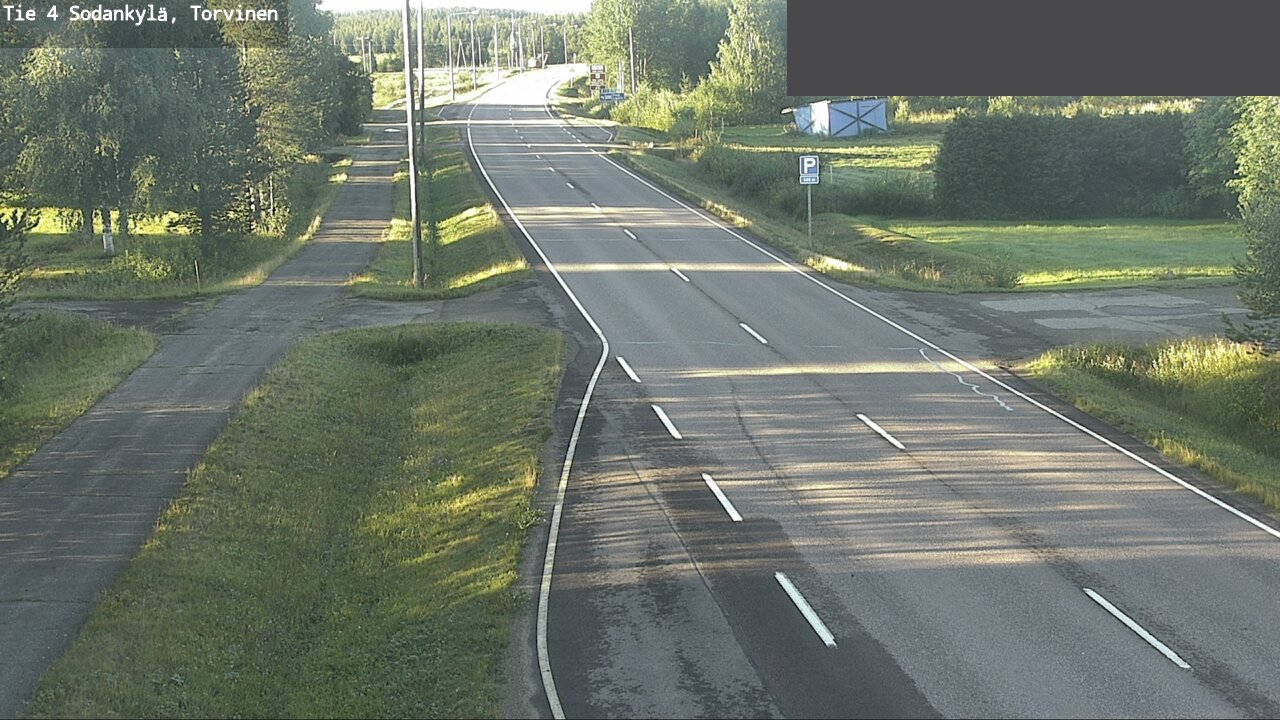 Weather Camera Image Road 4 Sodankylä, Torvinen, Sodankylä, Lappi