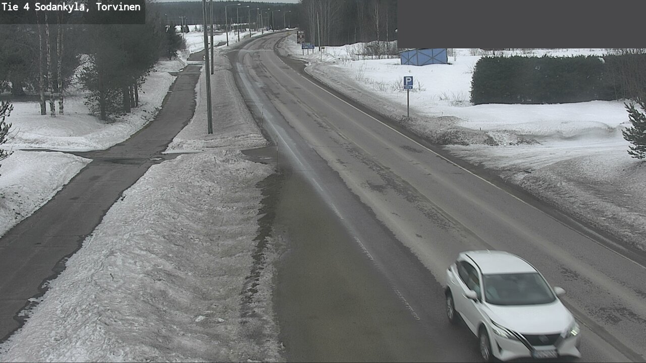 Weather Camera Image Väg 4 Sodankylä, Torvinen, Sodankylä, Lappi