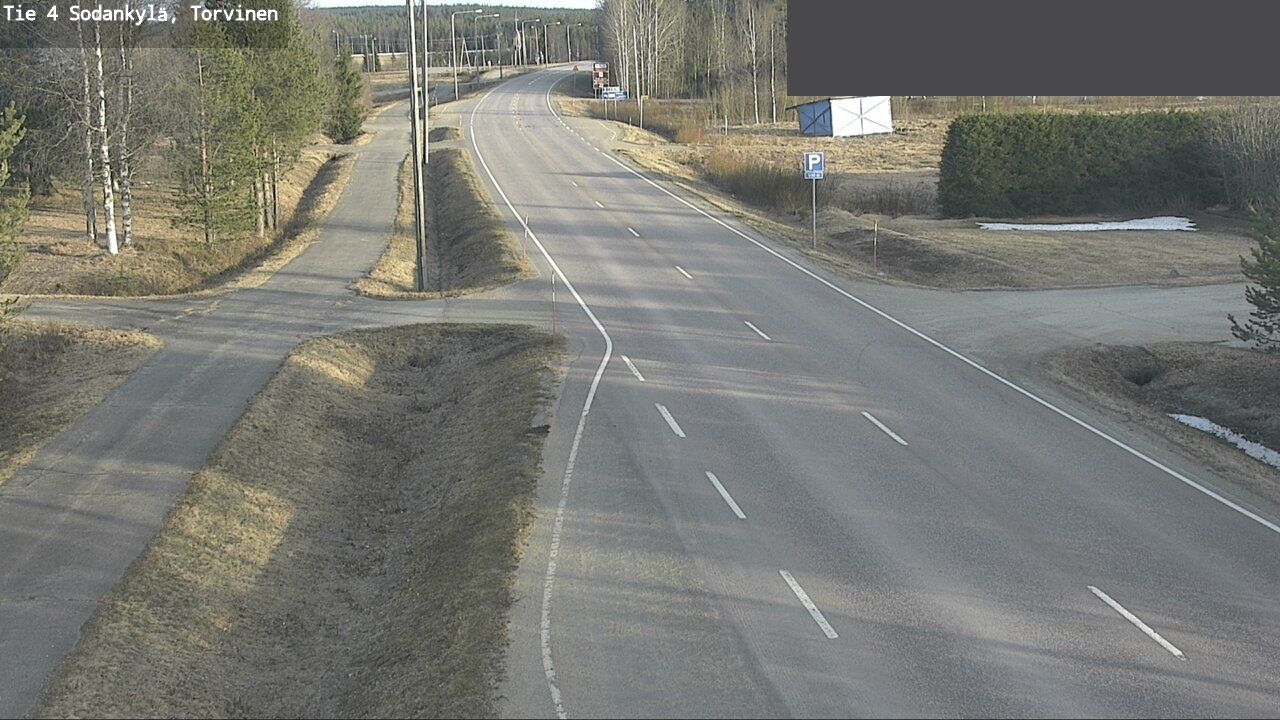 Weather Camera Image Väg 4 Sodankylä, Torvinen, Sodankylä, Lappi