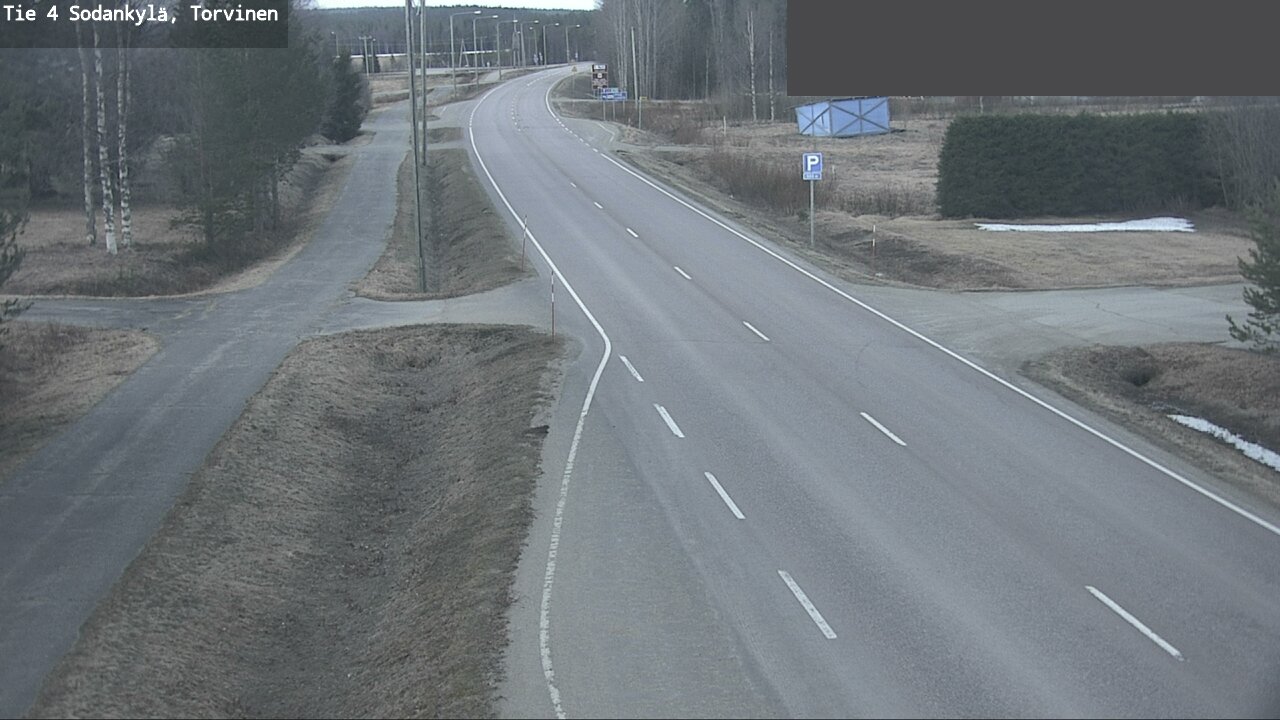 Weather Camera Image Road 4 Sodankylä, Torvinen, Sodankylä, Lappi