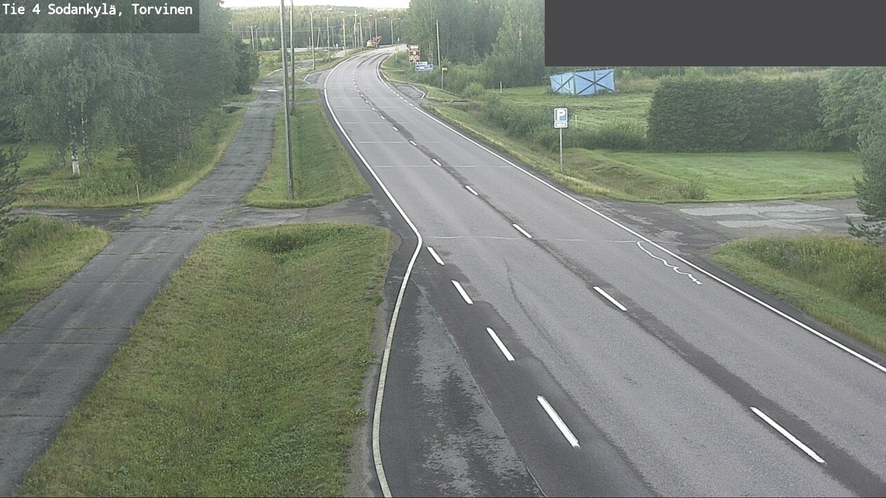 Weather Camera Image Road 4 Sodankylä, Torvinen, Sodankylä, Lappi