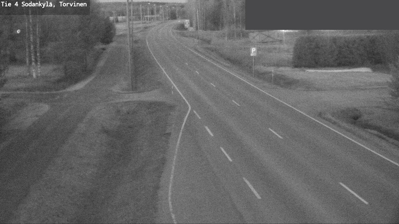 Weather Camera Image Road 4 Sodankylä, Torvinen, Sodankylä, Lappi