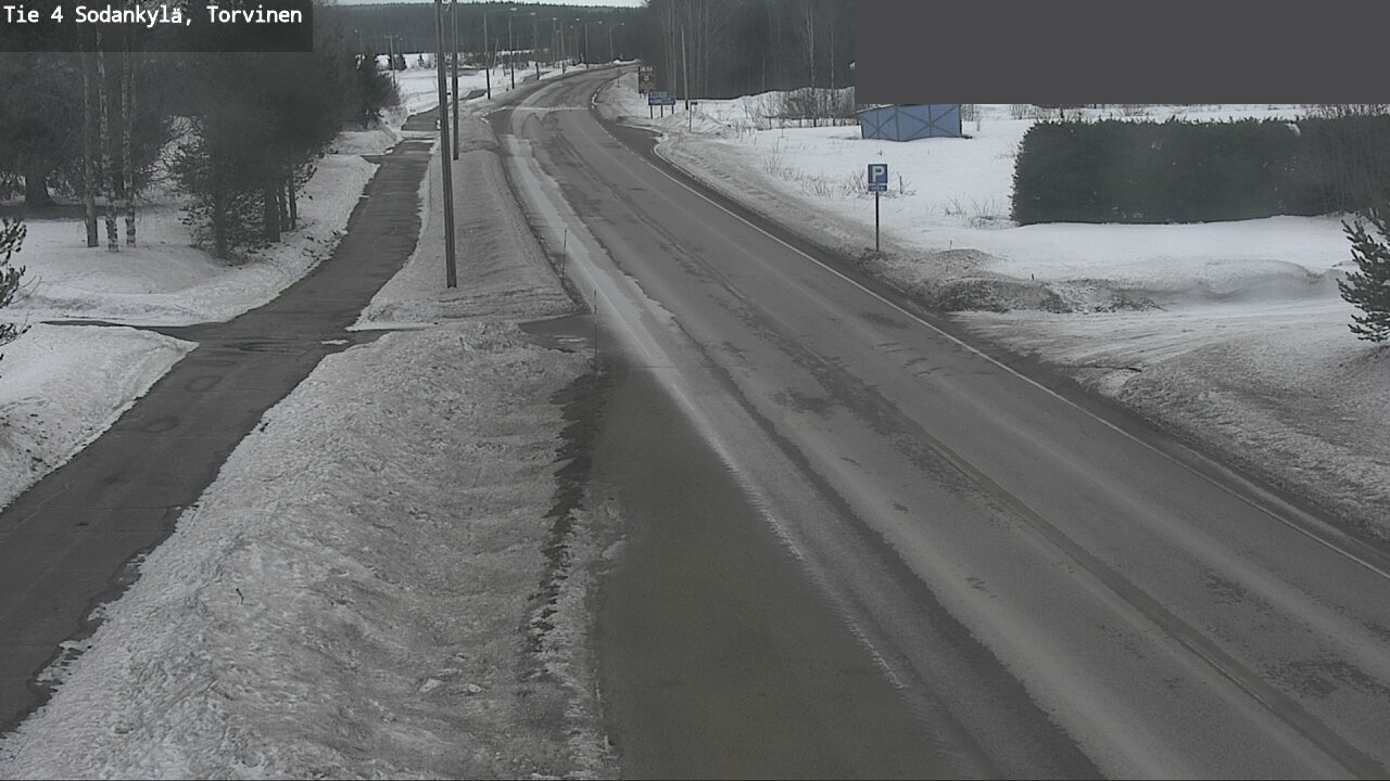 Weather Camera Image Väg 4 Sodankylä, Torvinen, Sodankylä, Lappi