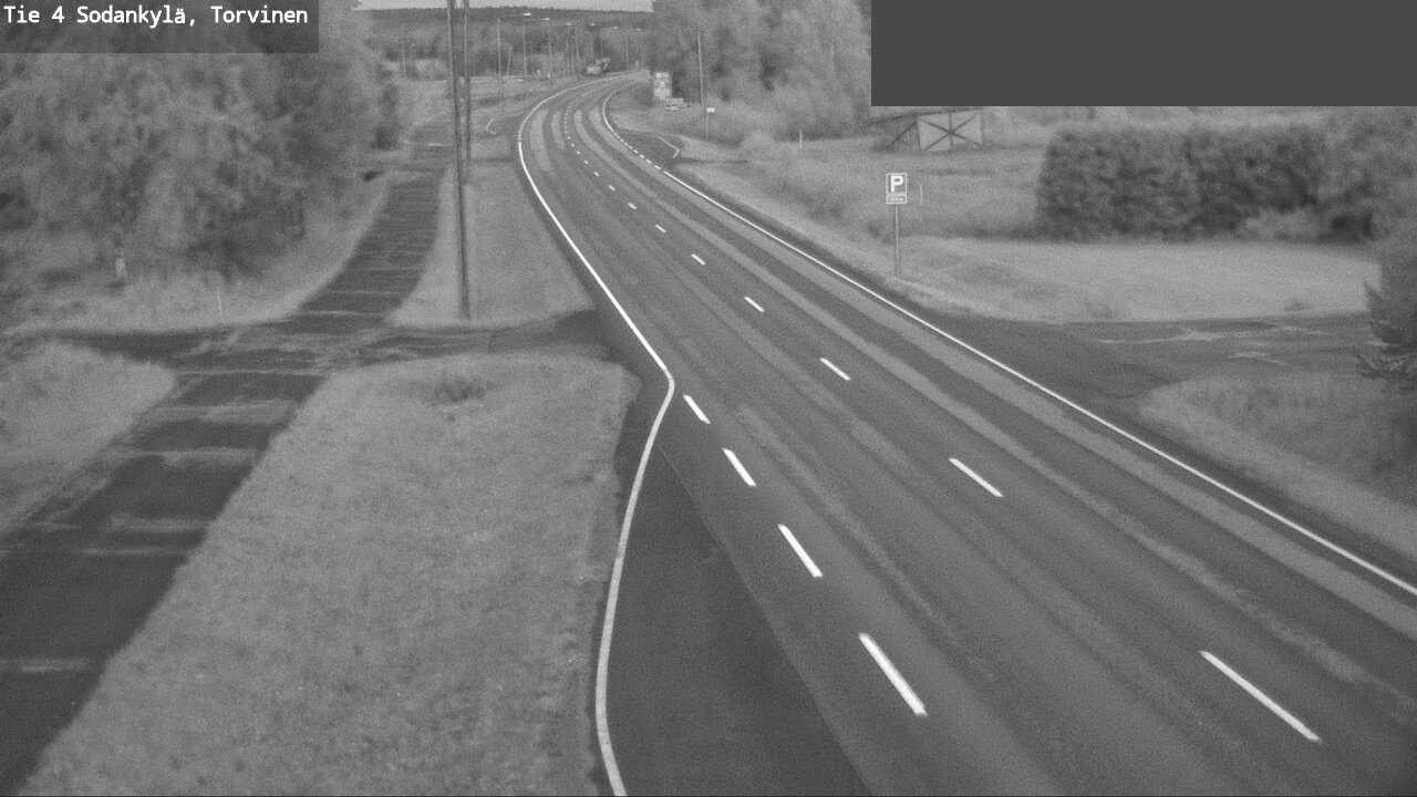 Weather Camera Image Road 4 Sodankylä, Torvinen, Sodankylä, Lappi